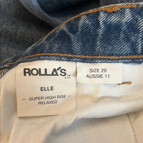 Rolla’s Elle Super High Rise Relaxed Denim Jeans - Picture 8 of 15
